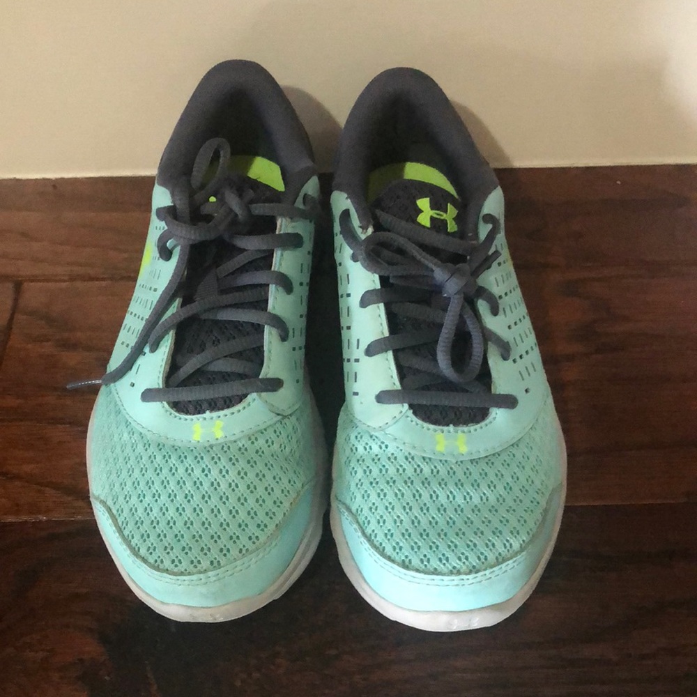 Girls under armour sneakers